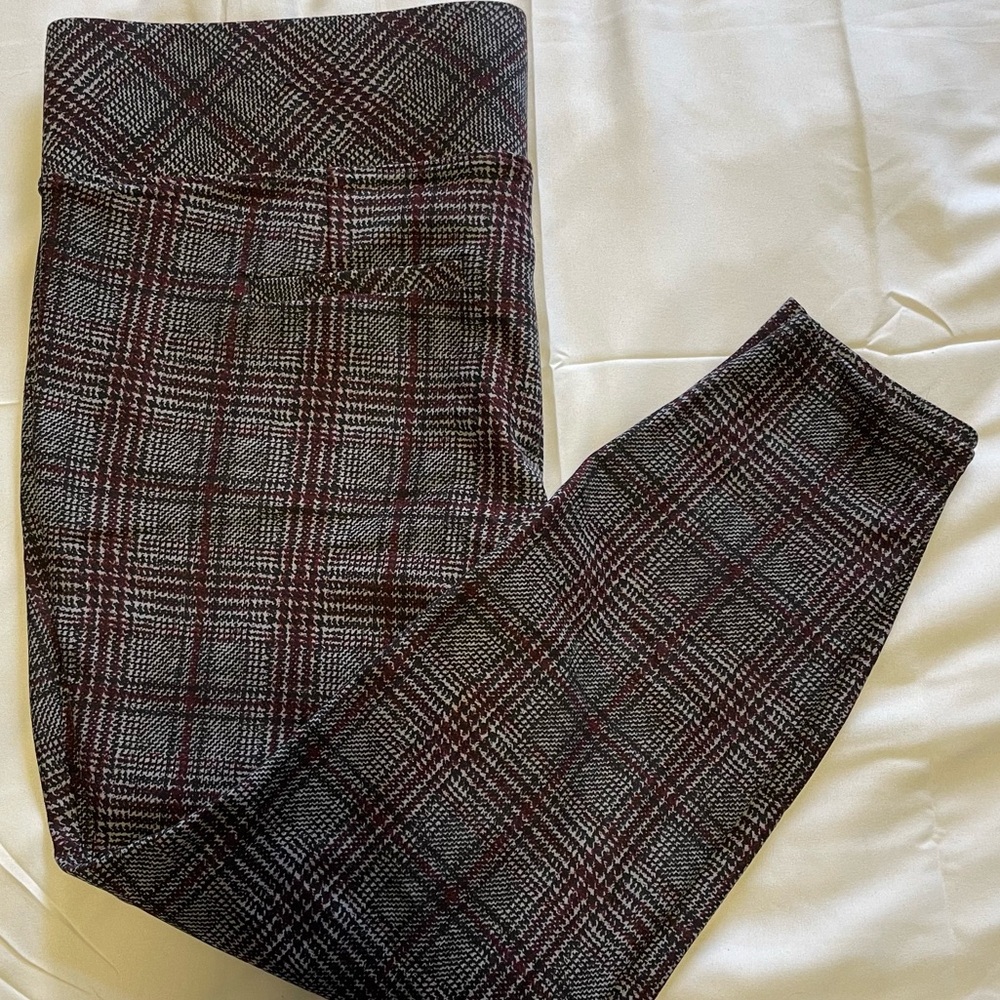 Torrid pull on stretch striped trouser